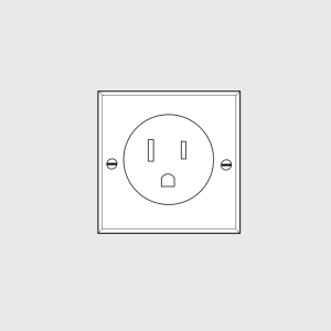 Elegance – Single power outlet - USA/CANADA 15A