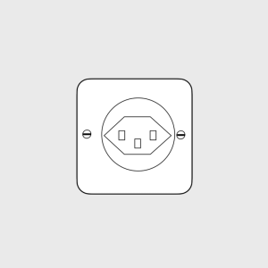 Neo – Single power outlet - SWITZERLAND 16A